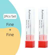 hytoos 3/32" Diamond Cuticle Drill Bits, Professional Nail Drill Bits For Cuticle Cleaning, Nail Preparation, Bi-Directional Rotation, Salon Manicure Supplies - Multicolor - View 12