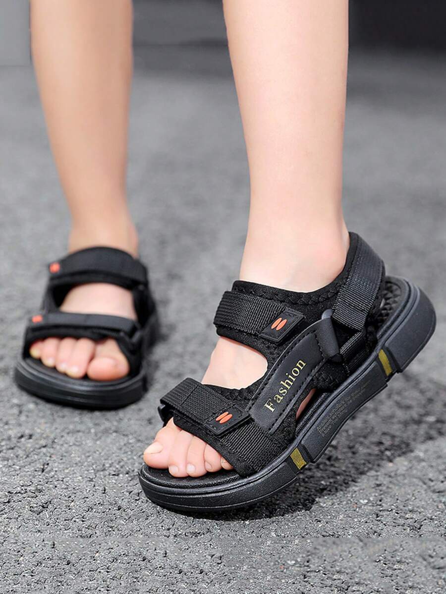 1 Pair Casual Fashion Lightweight Anti-Slip Outdoor/Beach Shoes With Closure For Easy On-Off
