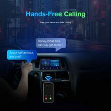 Haudio Haudio 7 Inch Double Din Universal  Car Stereo With CarPlay And Android Auto, Capacitive Touch Screen Radio With Mirror Link/WIFI Connective/1280P/EQ Audio/GPS/Bluetooth And Backup Camera