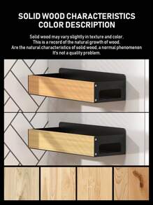 Giá đựng gia vị từ tính cho tủ lạnh, Giá đựng gia vị từ tính để cất giữ trong bếp, Dụng cụ sắp xếp nhà bếp đa năng không cần khoan, Tiết kiệm không gian lưu trữ và trang trí nhà cửa - màu đen - Xem 10