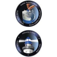 Ravensburger 12577 7 - Rompecabezas 3D, Lighthouse at Night, 216 Piezas