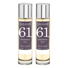 Caravan GEUREN Set van 2 flessen Herenparfum nr. 61, 150 ml. Gratis verzending binnen 24/72 uur - Veel kleurig - Bekijken 1