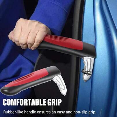 1 Pieza Ayuda de manija de coche para personas mayores, manija de puerta para automóvil, ayuda de manija de coche multifuncional, manija de asistencia para discapacitados y ancianos