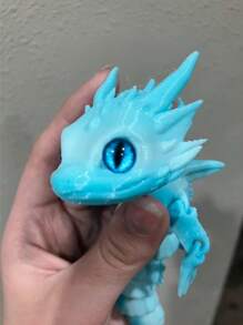 3D Printed Multi-Color Dragon Animal Model Toys [Multiple Colors To Choose From], Dragons With Movable Joints, Cool Stress Relief Toys, 3D Printed Desktop Ornaments, Small Statue Toys, 3D Printed Animals, 3D Printed Characters, Home Decoration, Artistic Desktop Decoration
