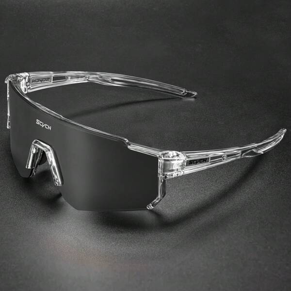 SCVCN Gafas de moda para hombres UV400, gafas de sol casuales de moda para exteriores, gafas deportivas para verano, playa, vacaciones, exteriores y viajes