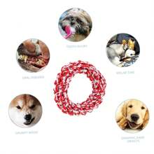 Anillo de limpieza dental para gato/perro, regalo para amantes de mascotas y mamas de perros/gatos. Juguetes mordedores para molares para perros de caza. Accesorios de juego de mordedura para amantes de perros grandes y mamas de perros. Juguete mordedor con acertijo para amantes de perros y mamas de perros. Juguete molar para masticar para amantes de perros grandes y mamas de perros.