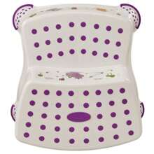 Interior Tabouret échelle à 2 marches Igor, Hippo Blanc, 40 x 37 x 21 cm. - Blanc - Voir 7
