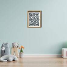 1pc Abstract Rhombus Art Framed Wall Art, 12.5x9.1in, Wall Posters For Living Room, Bedroom, Kitchen, Home Office Decor, Great Gift For Christmas, Easter, Thanksgiving Room Decor Home Decor Wall Decor Bathroom Decor Bedroom Decor Room Decoration Stuff Living Room Decor House Decor Home Decor Living Room Wall Paper Stickers