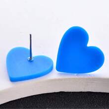 1 Pair Acrylic Premium Frosted Geometric Stud Earrings For Women, Holiday Party Wear Ear Jewelry - Round - View 61