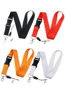 1pc Cute Synthetic Fiber Lanyard, Suitable For Work ID Badge Holder, Student Card Case, Can Be Used As A For Daily Use, Suitable For All Seasons Car Accessories Bag Charm School Goth Y2k Halloween Accessories Teachers Day Christmas Gift Ideas Bag Accessories Lanyards With Id Holder Car Accessories Bag Charms Car Friend Sister - Multicolor - View 8