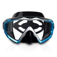 Scuba Diving Mask Tempered Glass Lens Swim Snorkeling Dive Mask Panoramic View(Diving)