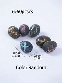 paquete de 5/10/20/60 huevos de Pascua que se disuelven en agua y se expanden, regalo divertido y creativo para cumpleaños a partir de 14 años - Multicolor - Ver 2