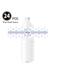 24pcs Baby Gender Reveal Water Bottle Labels, Birthday Party, Baby Shower Decorations - Multicolor - View 8