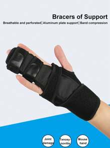 1pc Sports Palm Strap Splint Brace, Finger Support And Wrist Compression Gym Gym Wristbands Accessories