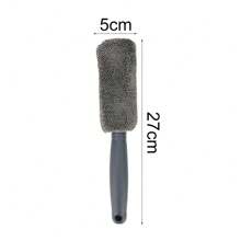 Car Cleaning & Detailing Brushes - Car Interior Detail Brush, Ultra-Soft Fiber Wheel Well & Rim Brush, Suitable For Car & Motorcycle Washing & Beauty, Car Washing Accessories