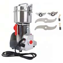 2500G High-Speed Grain Grinder 3000W Superfine Mill, Stainless Steel, Overload Protection, Low Noise Compact Design Perfect For Home Clinic ,Pharmacy, Lab, Chefs, Herbalists - US B Type Plug(110-127V) - View 8