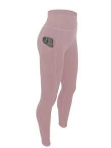 3 Pcs Women Plus Size High Waist Yoga Pants With Pockets, Slimming Shaping Leggings For Workout, Fashion Tight Pants