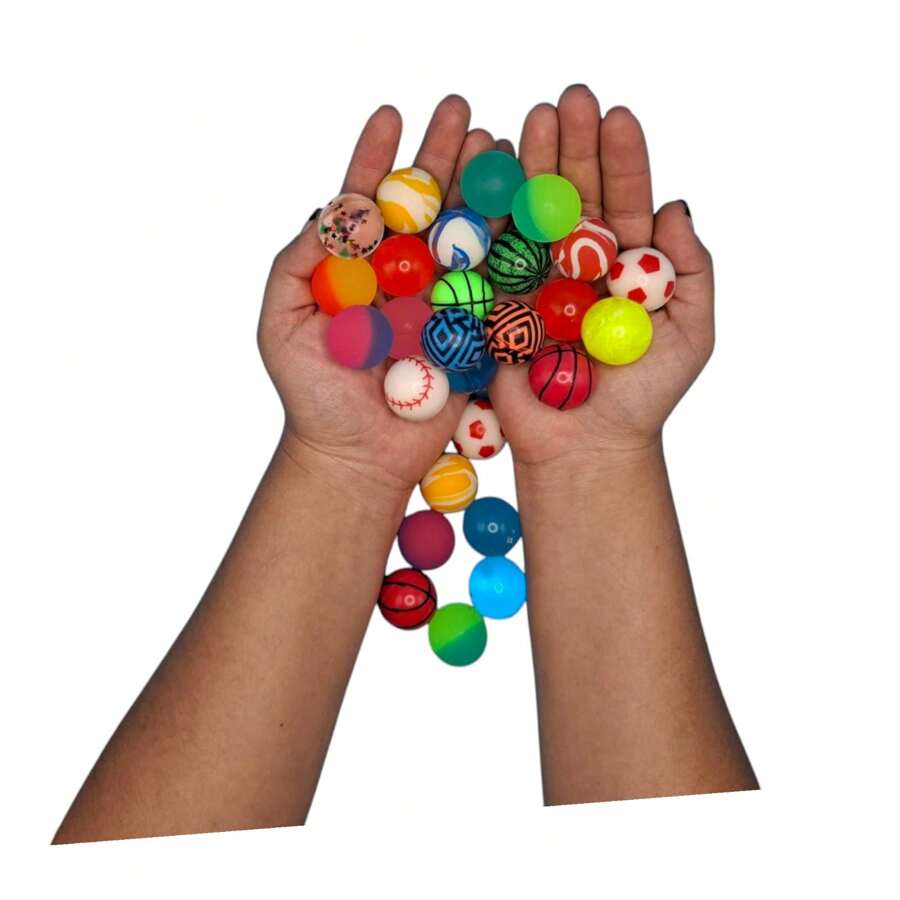 Gumballs 100pcs Bouncy Balls For Gumball Machine - Multicolor - View 1