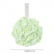 4pcs Lace Extra Exfoliating Home Spa Shower Loofahs, Sponge Brushes, Bath Spa Scrubber For Face & Body, Gently Foaming