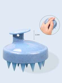 Scalp Massage Brush, Wheat Straw Hair Washing Tool, Silicon Hair Brush, Soft Silicone Tooth Shampoo Brush, Massage & Cleansing Scalp Brush, Scalp Exfoliating Scrub, Dandruff Removal Tool, Suitable For Both Men And Women