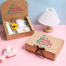 10 piezas/5 piezas/2 piezas - Caja de regalo blanca/negra/rosa/marrón con tapa, caja de regalo con cinta para propuestas a damas de honor, caja de regalo para bodas, cumpleaños, despedidas de soltera y otras fiestas, regalos de San Valentín, día de San Valentín, empaquetado, cumpleaños, manualidades, almacenamiento de belleza, empaquetado de regalos de graduación, caja decorativa para fiestas de boda
