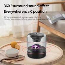 Haut-parleur subwoofer audio domestique mini portable pour extérieur, haut-parleurs de haute qualité sonore, enceinte Bluetooth sans fil intelligente