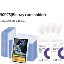 3/10/20/25/50/75PCS PVC Business Card Holder, Social Security Card Protective Cover, Clear Waterproof Credit Card And Medicare Card Holder With Easy Insertion Design - Keep Your Cards And Clean! (Baseball Card Set) - Multicolor - View 12