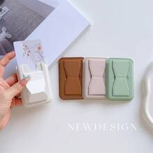 1 chiếc Ốp điện thoại có keo dán giữ thẻ, Ví dán mặt sau điện thoại di động đa năng có 1 khe cắm thẻ & Giá đỡ để bàn có thể gập lại - Nhiều màu - Xem 5