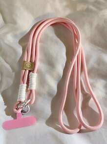 1pc Minimalist Solid Color Adjustable Shoulder Strap Phone Case Lanyard, Phone Cross-Body Halter With Clip, Universal Gifts For Mother, Family, Friends, Birthday, Holiday Phone Charm, Phone Chain - Multicolor - View 17