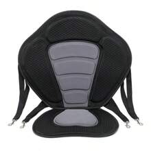1 pièce Dossier de siège de kayak de luxe, accessoire de siège gonflable réglable pour bateau, kayak, planche de surf, soutien lombaire confortable, unisexe