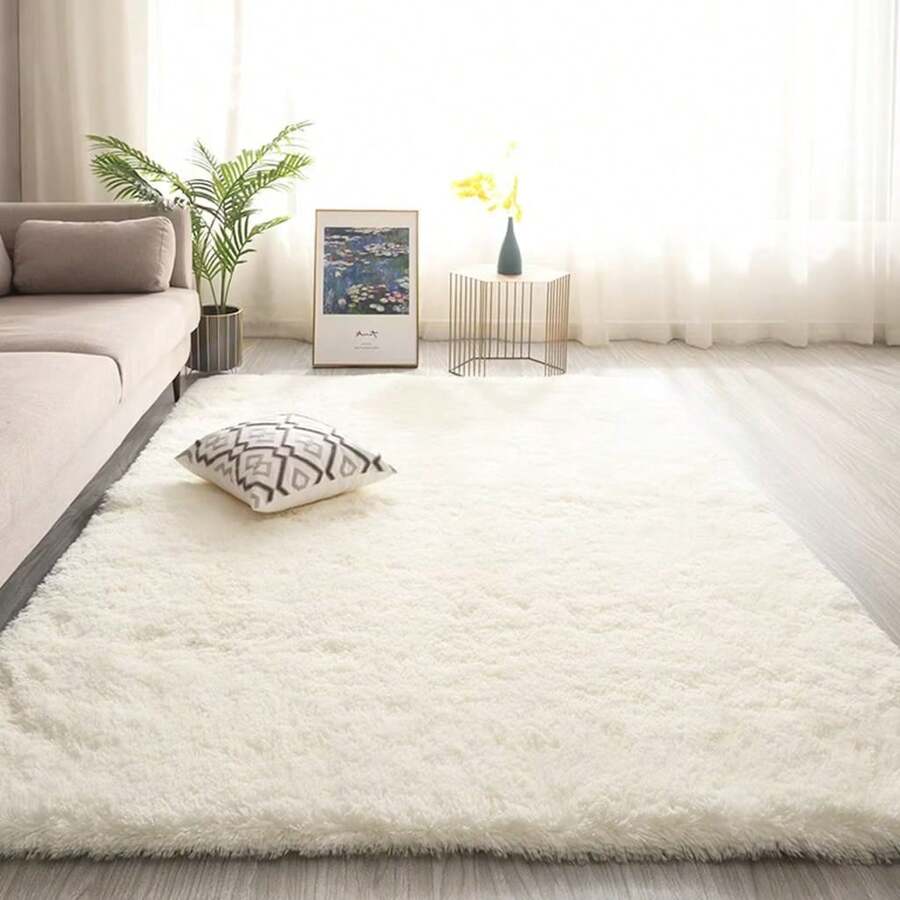 Luxury Shaggy Rug For Living Room Or Bedroom 2.00 X 1.40 - 銅色 - 查看 1