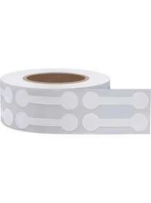  500/1000PCS Price White Jewelry Stickers For Small Business, Jewelry Price Tags Self Adhesive, White Blank Jewelry Price Label Roll For Clothing Ring Necklace Earring Price Identify Rectangle Label, Dumbbell Jewelry Stickers Jewelry Repair Tags, Kraft Paper, Blank Price Indentification Tags - Multicolor - View 10