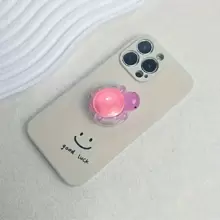 1 pieza Soporte de teléfono con forma de tortuga luminosa, elaborado en material ABS, pequeño, plegable y retráctil, adecuado para smartphones, soporte de teléfono creativo, ideal como regalo para amigos, compatible con iPhone y teléfonos Android, regalo para cumpleaños, familia y amigos, agarre de teléfono deslizante, accesorios de teléfono