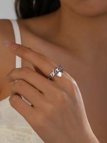 suteyi Versier de ring sieraden en Sabrina Red Lips Fan accessoires kledingset jurk