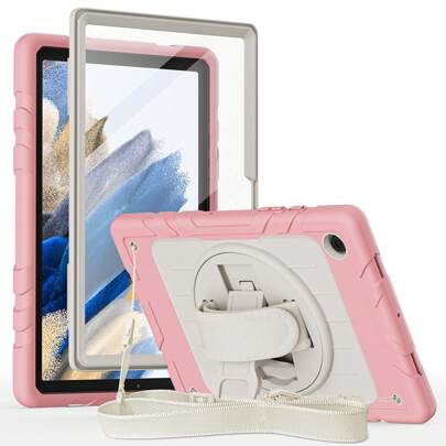 1pc Spider Web Pattern Tablet Case Compatible With IPad IPad Air2/Pro/5th/6th7th/8th/9th/10th Generation Case Galaxy Tab A8 10.5 Inch, IPad Pro 1/2/3/4 11inch Cover Heavy Duty Protective Case With Stand, Hand/Shoulder Strap And Pen Holder