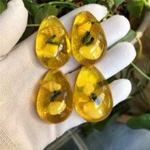 1pc/3pcs/5pcs Resin Insect Pendant Accessories, Party Themed Items, Keychain Insect Style Pendant Accessories, Necklace Pendant Charms (Randomly Shipped)
