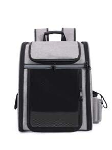 Pet Carrier, Cat Carrier, Handheld Pet Bag, Pet Tote Bag - Soft-Sided Cat Carrier For Medium Cats And Small Dogs Up To 15 Lbs, Pet Carrier Bag, Airline Approved Travel Dog Carrier Cat Carrier Cat Backpack Bike Trailer - Multicolor - View 5