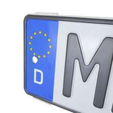 4pcs Invisible License Plate Clips For Croatia&Italy&Netherlands&Germany(Not For England),Structural Resistance To Pressure And Bending,Novelty&Aesthetic Design,Easy Installation With Screws - Invisible - View 3