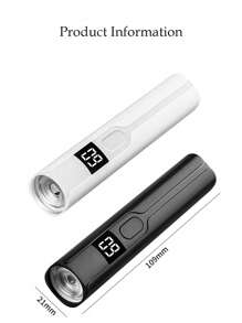 1 件便携式 UV LED 指甲灯 手持式 UV 指甲灯，1 件 3W 灯珠 指甲烘干机 专业指甲烘干灯 凝胶 X 灯 适用于凝胶指甲 闪光灯 适用于凝胶指甲 LED 指甲灯 便携式迷你指甲烘干机 凝胶抛光 指甲胶 凝胶 USB 手电筒 家庭 DIY 美甲 美甲工具 送给女孩的最佳礼物 - 彩色 - 查看 9