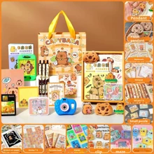 1pc New Capybara Gift Bag Set Kindergarten Class Reward Primary School Student Activity Gift Souvenir Set,Back To School - Multicolor - View 11