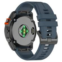 Dây đeo đồng hồ silicon 20MM 22MM 26MM, tháo lắp nhanh, dễ dàng điều chỉnh, phù hợp với Fenix 8 7 7X 7S 6 6X 6S Pro 5 5X 5S Plus Forerunner 935 945 955 965 Instinct 2 Descent G1 MK1 MK2. - 26mm - Xem 16