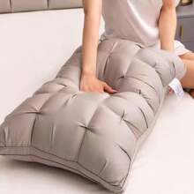 1pc 3D Bread Shaped Pillow, Neck Support Pillow, Sleep Neck Pillow, Fluffy Pillow For Adults, Home/Hotel Gifts, Suitable For Bedroom, Home, Dorm, Hotel, Holiday Gifts