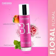 5X Caravan profumi ASSORTITI da donna Nº1 + Nº21 + Nº23 + Nº26 + Nº31. - Multicolore - Visualizzare 4