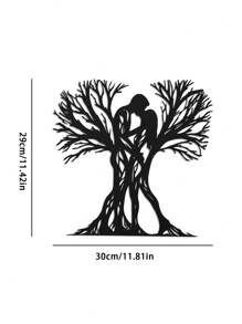 Sculpture murale en métal inspirée du style vintage - design minimaliste élégant, décoration murale amovible pour maison, bureau, salon, chambre à coucher, patio, cuisine, jardin. Idéal pour les collectionneurs d'antiquités, les cadeaux de pendaison de crémaillère et d'anniversaire. Construction, installation facile - 1 pièce Décorations d'obtention du diplôme, décorations de fête, décorations de enterrement de vie de jeune fille, mariage
