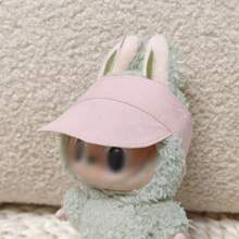 [Hat Only] 17CM Doll Accessory Plastic Baseball Cap, Clip-On Sitting Style Party Doll Outfit