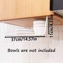 2pcs/1pc Under-Desk Hanging Layered Storage Basket, Student Dorm Room Wardrobe Desk Organizer Rack, Kitchen Spice Rack
