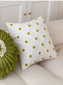 Retro Embroidery Sofa Pillowcase 2Pcs, Modern Daisy Cushion Cover, High-End Fashion Living Room Sofa Set Decor Gifts Birthday Graduation