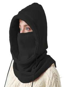 Men And Women Same Wool Balaclava Hat Warmth In Cold Weather Windproof Neck Protection Hat