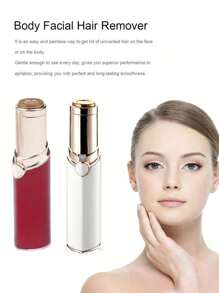 专业剃须刀，面部脱毛器，简单无痛，轻松去除面部或身体多余毛发。温和脱毛，效果极佳，让您获得舒适持久的柔顺效果，节日礼物。