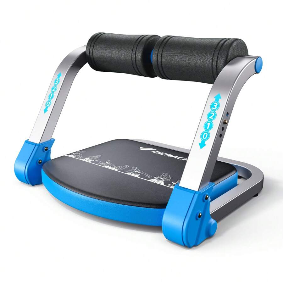 MERACH Sit Up Machine, Ab Machine, Adjustable Resistance, Automatic ...